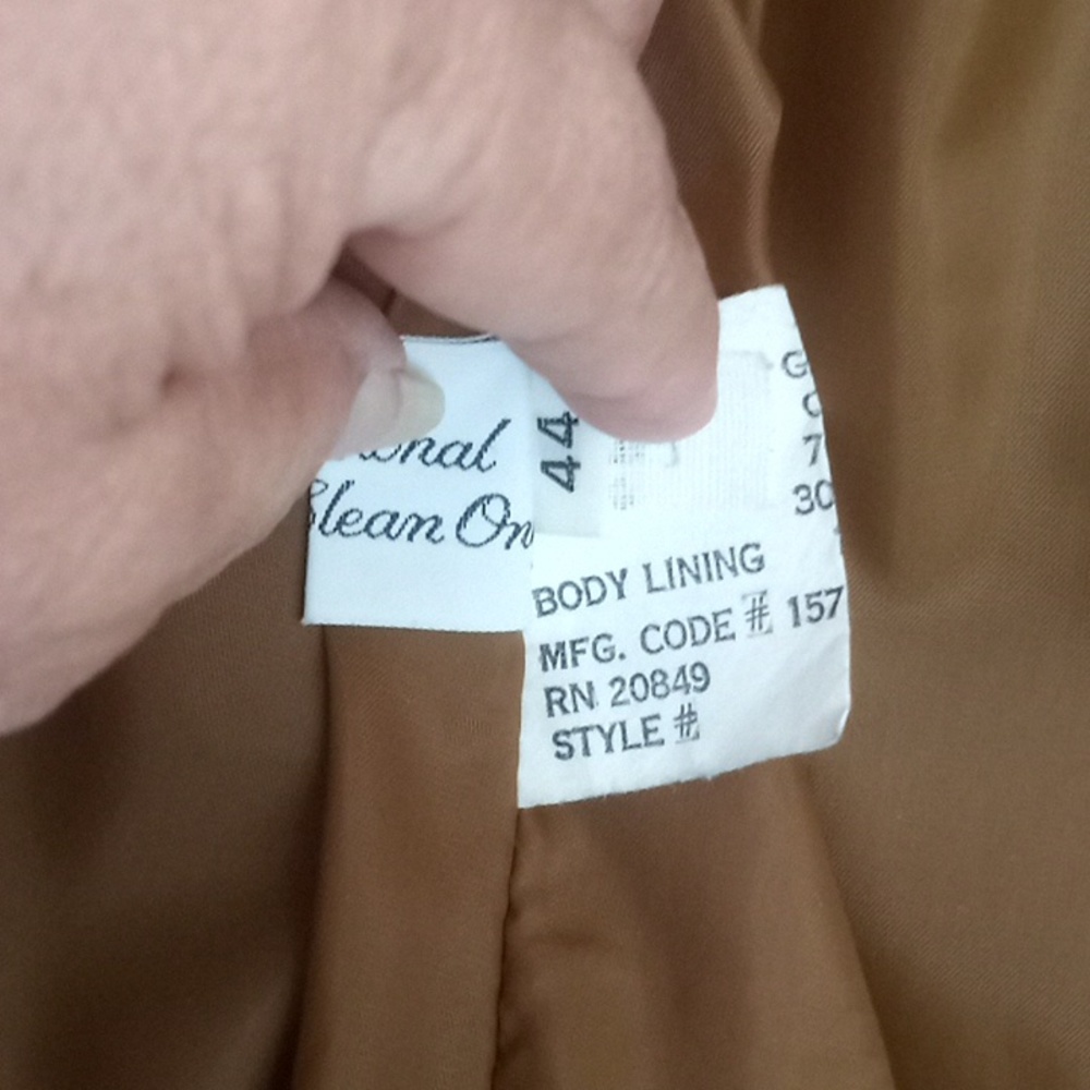 Vintage Leather jacket size 44 - Picture 5 of 6